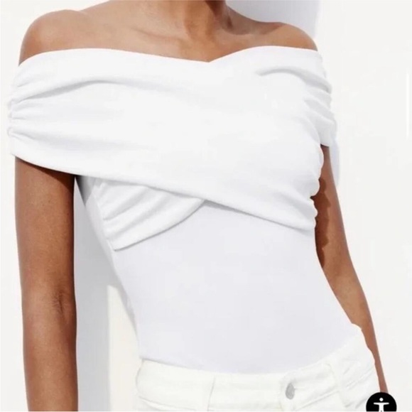 RUCHED WRAP BODYSUIT - Picture 7 of 9